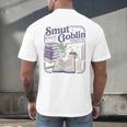 Smut Goblin Reading Club Book Lover Dark Academia Men's Back Print T-Shirt Smut Goblin Reading Club Book Lover Dark Academia Men's Back Print T-Shirt