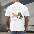 Tiny Dinosaur Read Books & Pet My Bearded Dragon Lover Premium Tri-Blend Men's Back Print T-Shirt Tiny Dinosaur Read Books & Pet My Bearded Dragon Lover Premium Tri-Blend Men's Back Print T-Shirt