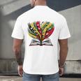 History Education Is Freedom Books Black History Premium Tri-Blend Men's Back Print T-Shirt History Education Is Freedom Books Black History Premium Tri-Blend Men's Back Print T-Shirt