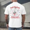Trigger Warning Book Lover Dark Romance Smut Reader Men's Back Print T-Shirt