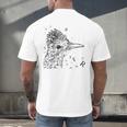 Tucson Festival Of Books TFOB 2017 Roadrunner Mascot Men's Back Print T-Shirt