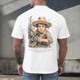 Vintage Children's Books The Adventures Of Tom Sawyer 1876 Men's Back Print T-Shirt Vintage Children's Books The Adventures Of Tom Sawyer 1876 Men's Back Print T-Shirt