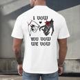I Vow You Vow We Vow Merch Dark Romance Smutty Book Smutt Men's Back Print T-Shirt