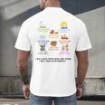 I Will Read Books On A Boat And Everywhere Reading Teachers Men's Back Print T-Shirt
