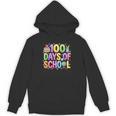 100 Days Of School Book Pencil Teachers Girls Kids 100th Day Unisex Hoodie