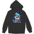 Adorable Book Lover Blue Jay With Reading Glasses Cute Unisex Hoodie Adorable Book Lover Blue Jay With Reading Glasses Cute Unisex Hoodie