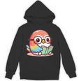 Adorable Book Lover Parrot With Reading Glasses Cute Unisex Hoodie Adorable Book Lover Parrot With Reading Glasses Cute Unisex Hoodie