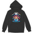 Adorable Book Lover Pirate With Reading Glasses Cute Unisex Hoodie Adorable Book Lover Pirate With Reading Glasses Cute Unisex Hoodie
