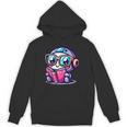 Adorable Book Lover Robot With Reading Glasses Cute Unisex Hoodie