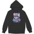 Adorable Book Lover Valkyrie With Reading Glasses Cute Unisex Hoodie