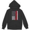 America Flag Read Book Reading Librarian Men Women Kids Unisex Hoodie