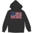 America US Flag Books Library Reading For Book Lover Reader Unisex Hoodie