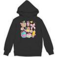 Apple Disco Pencil Books Bow Teacher Student Back To School Unisex Hoodie Apple Disco Pencil Books Bow Teacher Student Back To School Unisex Hoodie