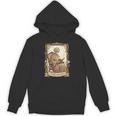 The Aunt Tarot Card Women Skeleton Aunty Book Lover Unisex Hoodie