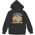 I Like Big Books Librarian Reading Teacher Book Lover Unisex Hoodie