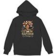 Big Cancer Energy Woman Camo Zodiac Book Teacher Unisex Hoodie