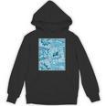 Blue Comic Book Blue Graphic Unisex Hoodie