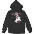 Boo Ghost Books Coquette Bow Halloween Women School Teacher Unisex Hoodie Boo Ghost Books Coquette Bow Halloween Women School Teacher Unisex Hoodie