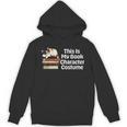This Is My Book Character Costume Cat Men Women Kids Reading Unisex Hoodie