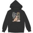 Book And Dog Lover Bookworm Reader Book Lover Unisex Hoodie
