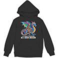 Be a Book Dragon Reading Unisex Hoodie