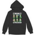Book Leprechaun St Patrick's Day Library Librarian Reading Unisex Hoodie Book Leprechaun St Patrick's Day Library Librarian Reading Unisex Hoodie