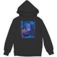 Book Library Bookshelf Armchair Window Pattern Print Unisex Hoodie
