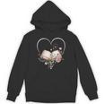 Book Lover Heart Shaped Reading Art Librarian Unisex Hoodie Book Lover Heart Shaped Reading Art Librarian Unisex Hoodie