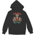 Book Lover Racoon Reading Bookish The Book Was Better Unisex Hoodie Book Lover Racoon Reading Bookish The Book Was Better Unisex Hoodie