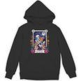 Book Lover Tarot Card The Reader Mystic Skeleton Unisex Hoodie