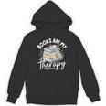 Book Are My Therapy Aesthetic Bookish Reading Unisex Hoodie Book Are My Therapy Aesthetic Bookish Reading Unisex Hoodie