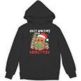 Book Reading Just Waiting For Christmas Gingerbread Unisex Hoodie