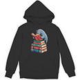 Book Reading Book Reader Manatees Sea Animal Sea Cow Manatee Unisex Hoodie