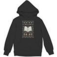 Book Reading Ugly Christmas Unisex Hoodie Book Reading Ugly Christmas Unisex Hoodie