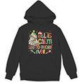 Book Tree All Is Calm Said No Teacher Ever Christmas Unisex Hoodie
