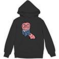 Book Worm Pun Read Reading Librarian America Men Women Kids Unisex Hoodie