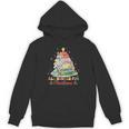 All Booked For Christmas Book Lovers Xmas Tree Lights Unisex Hoodie All Booked For Christmas Book Lovers Xmas Tree Lights Unisex Hoodie
