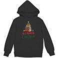 All Booked For Christmas Librarian Reader Xmas Pajama Unisex Hoodie