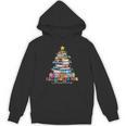 All Booked For Christmas Teacher Reading Student Bookworm Unisex Hoodie