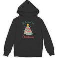 All Booked For Christmas Tree Book Bookish Christmas Unisex Hoodie