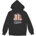 All Booked For Valentines Book Lovers Hearts Unisex Hoodie