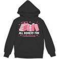 All Booked For Valentines Couple Bookworms Valentine’s Day Unisex Hoodie