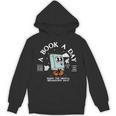 Bookish Mental Health Book A Day Retro Read More Book Unisex Hoodie