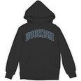 Bookish Vintage Varsity Style Book Lover Art Unisex Hoodie