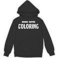 Books Coffee Coloring Unisex Hoodie