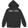 Books Are Greater Than People Unisex Hoodie