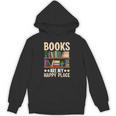 Books Are My Happy Place Unisex Hoodie