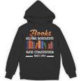 Books Helping Introverts Avoid Conversation Book Reading Unisex Hoodie