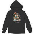I Like Books More Than People Reading Reader Bookworm Saying Unisex Hoodie