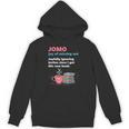 Books Saying JOMO Joy Of Missing Out For Bookworms Unisex Hoodie